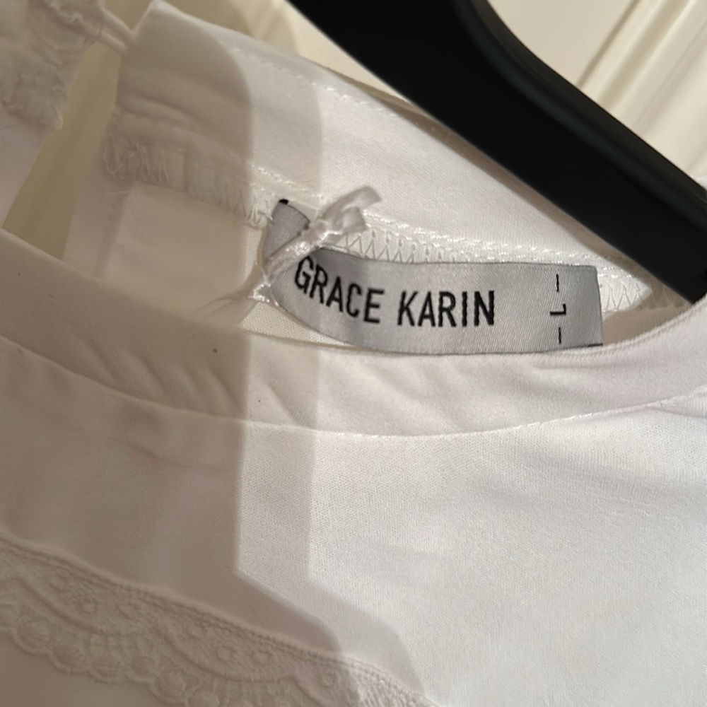 Grace Karin Ruffled Blouse - Picture 3 of 4